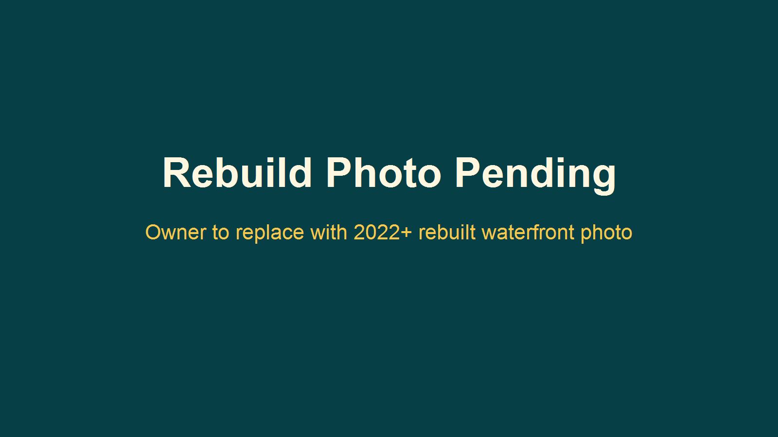 Capt'n Gregg's rebuilt waterfront, 2022 onward